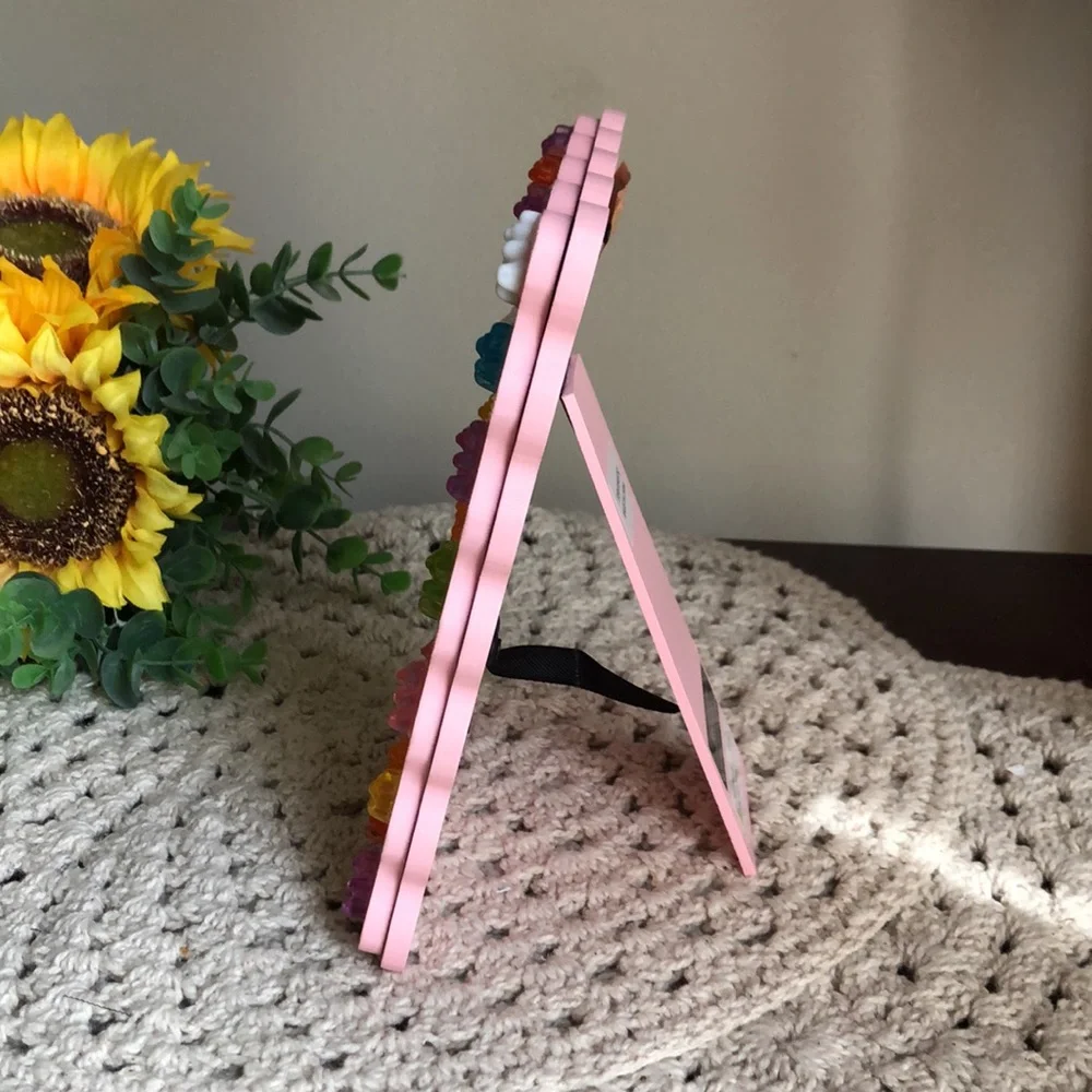 Pink Gummy Bear Accent Photo Frame